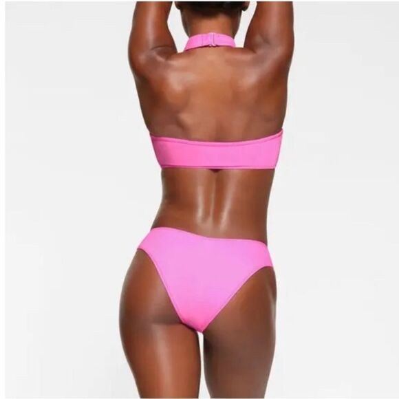 NWT SKIMS Recycle Swim Cutout Halter Monokini Size XS - Picture 2 of 4